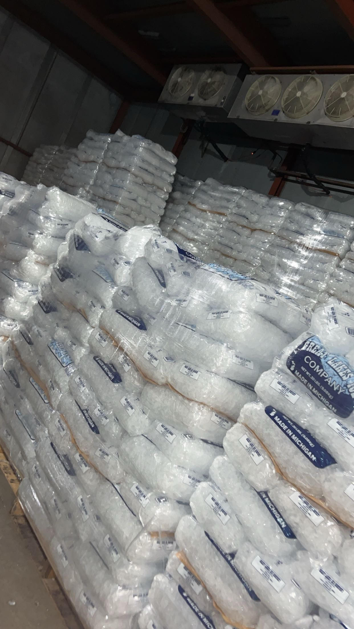 Great Lakes Ice delivery truck