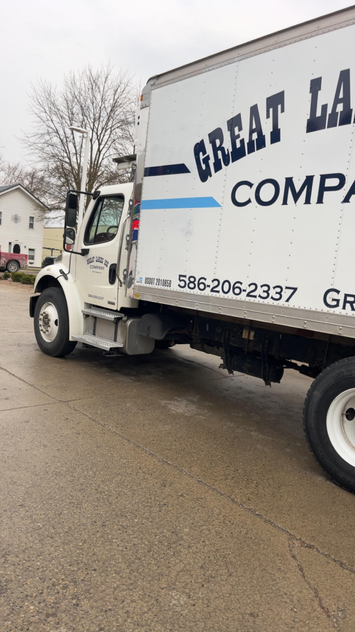 Ice warehouse storage